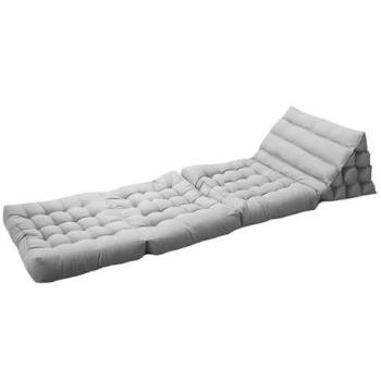 Colchón de suelo modular en algodón gris claro Happy Garden