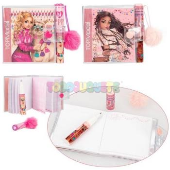 Bloc de Notas Top Model Mini con Bolígrafo y Diseños Variados