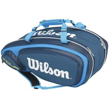 Wilson Tour V 9 Pack BL - Bolsa, color azul, talla única