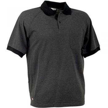 Cofra V083 – 0 de 04.z/4 trabajo Polo camisa Martinica, antracita/negro, L