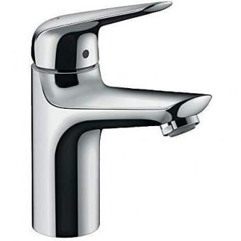 hansgrohe Novus mezclador monomando de lavabo 100 con tirador y vaciador automático cromo