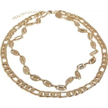 Urban Classics Layering Basic Necklace for Women - Gold Color
