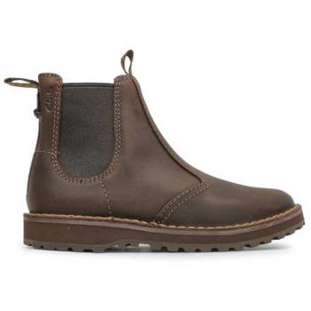 Clarks Men's Solsbury Easy Chelsea Boots - Dark Brown - Size 12