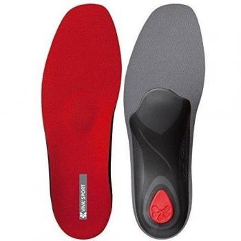 Pedag Viva Sport Unisex Insoles - Red, Size 6 UK (EUR 45)