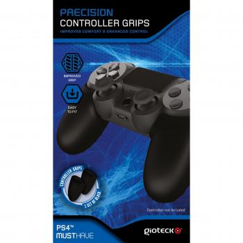 Gioteck - Funda de silicona para precision de agarre en el mando dualshock PS4
