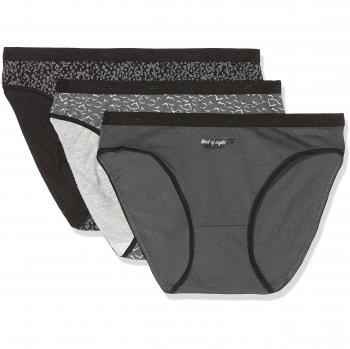 Dim Les Pockets algodón elástico Estampado, Braguita para Mujer, Azul 6oc,