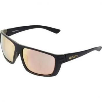 Cairn Fakir Matte Black Gold Sunglasses
