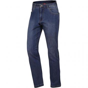 Pantalones de Escalada Ocun Typhoon para Hombre - Jeans cómodos y casuales, color azul marino, talla L