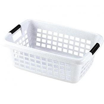 Cesta Universal de Plástico Gran Calidad 50 Litros Color Granito (4 Uds) DENOX-FAMESA