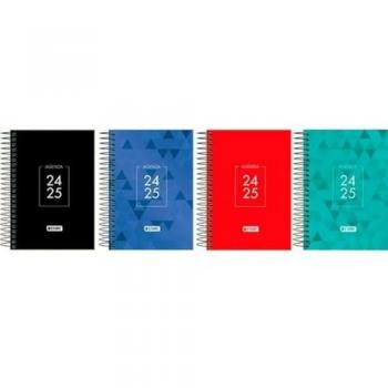 Agenda Escolar 2024-2025 Identity Tapa Extradura 4 Días Páginas Colores Surtidos ENRI