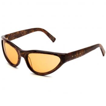 Marni Mavericks Radica QCO Men's Sunglasses Brown Size 60