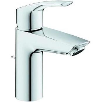 Grohe Eurosmart Single-Lever Basin Mixer S-Size with Pop-Up Waste Set Chrome (33265003)
