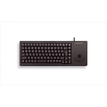 Cherry G84-5400LUMEU-2 Ultra Slim Keyboard with Trackball - Black