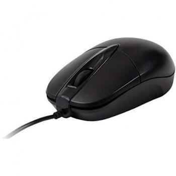 UNYKAch Ratón Óptico UK A127 con Cable USB, 3 Botones, Seguimiento Óptico 1200 dpi, Ambidextro