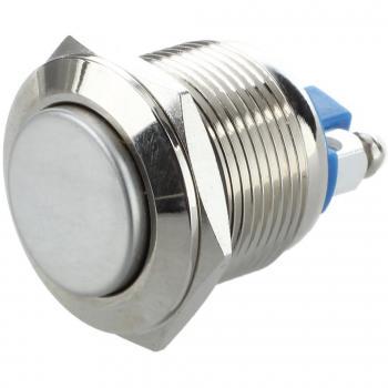 SODIAL(R) Boton de pulsador electrico momentaneo 19mm para automovil