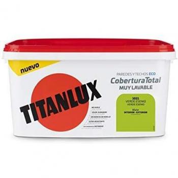 Titanlux Titan Pintura Plástica Covertura Total 4L Gama de Colores