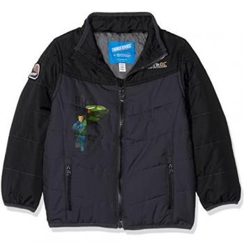 Regatta Kids Recarga Impermeable y Aislante Chaquetas, Infantil, Color Black/Sealgr, tamaño Size 3-4