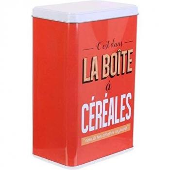 Caja de Almacenamiento de Cereales de Metal COOK CONCEPT - BT6711