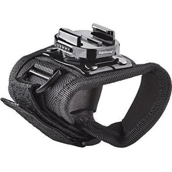 Mantona 360 Degree Soporte de liberación rápida Guante para GoPro  Negro
