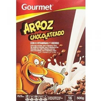 Gourmet - Arroz Enriquecido con Chocolate, Hierro y 8 Vitaminas - 500g