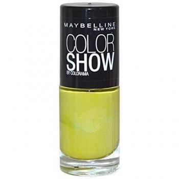 MAYBELLINE Color Show Laca De Uñas 754 Powgreen Blister 7 ml, Pow Green 1UN Unisex Adulto, Negro, Estándar