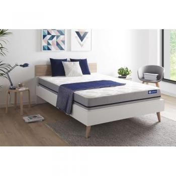 Colchón Actisom blanco con látex y espuma viscoelástica 135 x 190