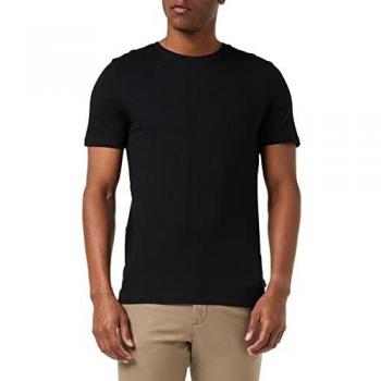 Jack & Jones Organic Basic Short Sleeve T-Shirt for Men - Black - Slim Fit