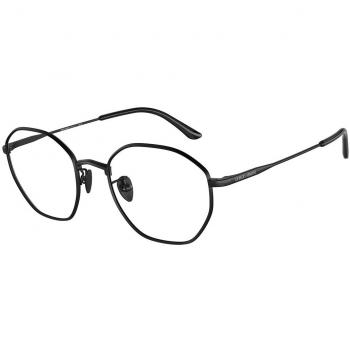 Giorgio Armani AR5139 3001 Armazones para Hombre Negros, Lentes Recetadas Para Hombre Negros, Gafas Recetadas para Hombre Negras