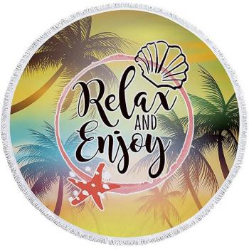 Toalla redonda multiusos Relax and Enjoy de 150 cm