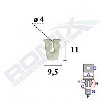 Pinza para tapicería y grapa ROMIX C70554, herramienta de sujeción, diseño ergonómico, construcción de acero resistente, capacidad para grapado rápido y eficiente, ideal para trabajos de tapicería y manualidades