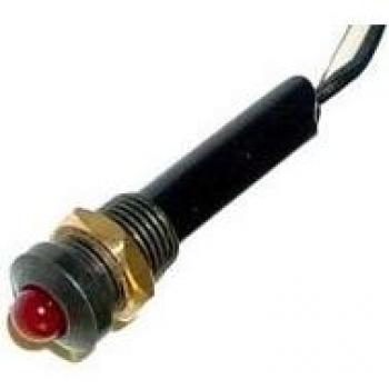 Kdx Audio KIN09R162 - Diodo led intermitente, color rojo