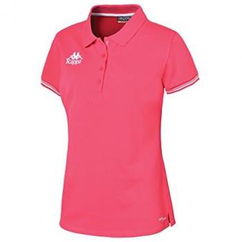 Kappa Andria Ss Polo Piqué, Mujer, Morado