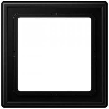Marco simple LS 990 negro mate (referencia: JUNG LS981SWM)