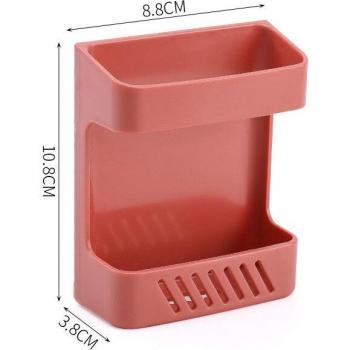 Soporte Organizador de Control Remoto y Teléfono Montaje en Pared para Smart TV - Estante Práctico para Oficina y Hogar
