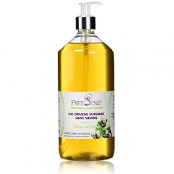 Gel de Ducha Hidratante Sin Jabón Flor de Algodón Freesens 1L