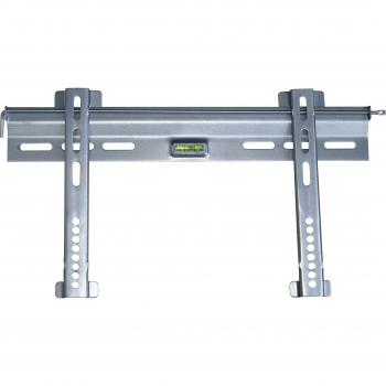 TooQ LP3037F-S - Soporte fijo de pared para monitor/TV/LED de 23 a 37, hasta 45kg de peso, distancia a la pared 8mm, formato VESA hasta 400x200, color plata
