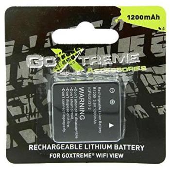Easypix 1468 - Batería para videocámara GoXtreme WiFi View, color negro