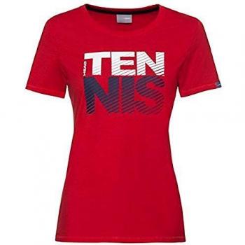 Head Club Lisa T-Shirt W Camisetas, Mujer, Rojo, Large