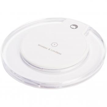Silver HT 111910940199 - Cargador inalambrico Compatible QI