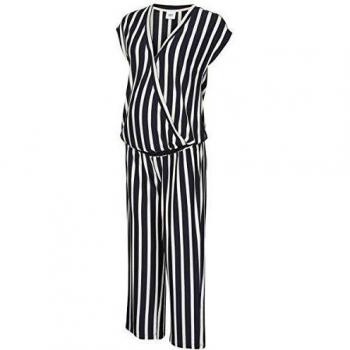 MAMALICIOUS Mlbecky S/s Jersey Jumpsuit Peto premamá, Multicolor