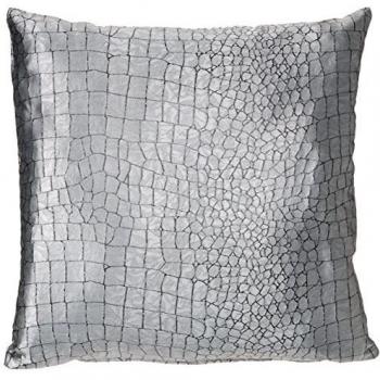 Zebra Textil 36548 funda de almohada de 45 x 45 cm 1004 Zenith, Plata