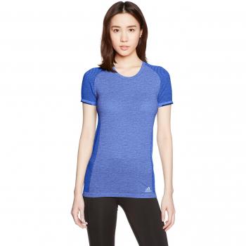 adidas PKNIT W Camiseta, Mujer, Azul