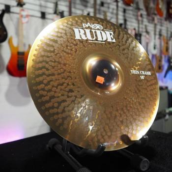 Paiste Rude Cymbal Thin Crash 16-inch