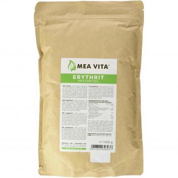 MeaVita Erythritol Alternativa de azúcar sin calorías, 1 paquete