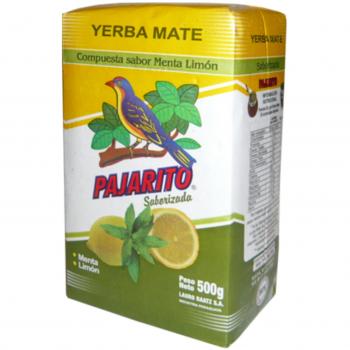Yerba mate Pajarito Menta y limón 500gr