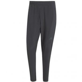 Adidas Men's Hybrid Training Tapered Fit Sweatpants with Zipper Pockets - Black - Size S