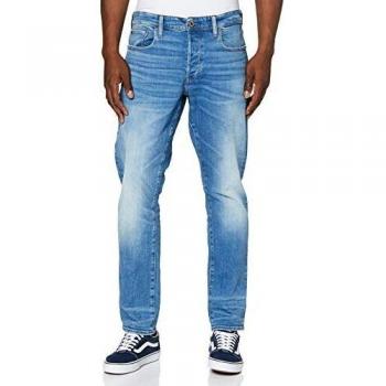 G-Star 3301 Regular Tapered Jeans - Worn In Azure, Casual Denim for Men
