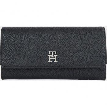 Cartera negra con solapa Tommy Hilfiger para hombre 15293