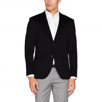 JACK & JONES PREMIUM Jprsteven Blazer Sts, Chaqueta de Traje para Hombre, Negro