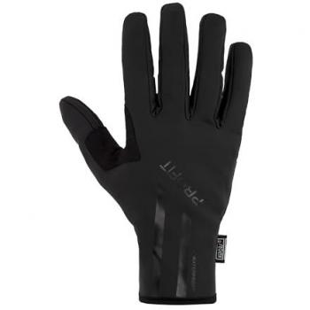 Guantes largos de ciclismo unisex Spiuk Profit Cold&Rain impermeables negros - T. M